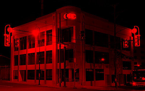 ART DECO NEON MARQUEE COSTA RICA'S CALL CENTER