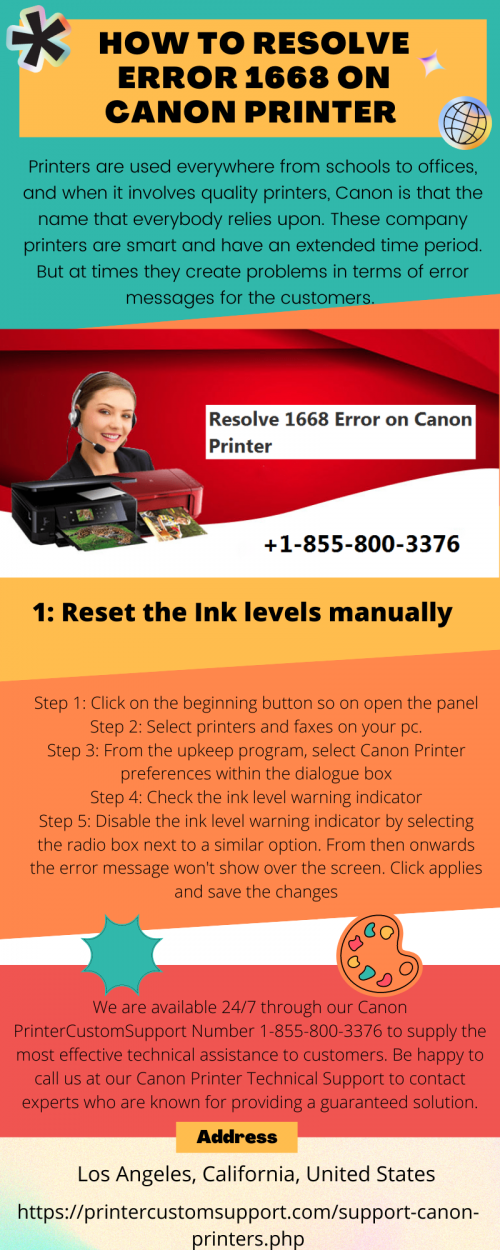 Canon Printer Support