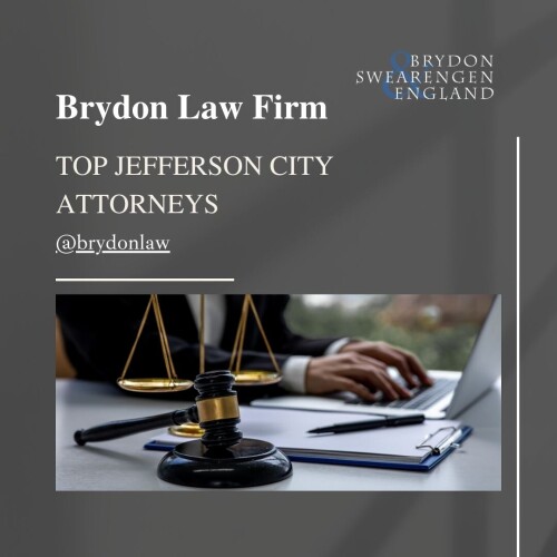 At Brydon Law, we pride ourselves on being one of the premier law firms in Jefferson City, offering exceptional legal services to our clients. Our team of highly skilled and experienced lawyers is dedicated to providing effective representation and achieving favorable outcomes for our clients' legal matters.
Visit us: www.brydonlaw.com