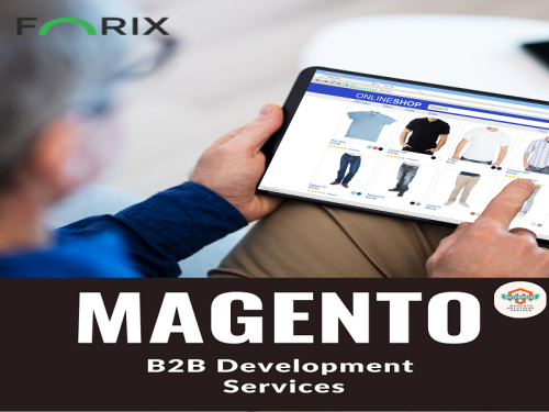 Forix offers the most effective Magento B2B development services. Our team of certified professionals can help with Magento B2B Development Solutions for an online store. For more information, visit Forixcommerce.com right away!