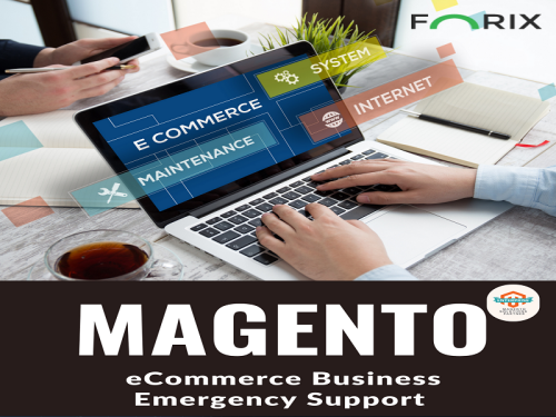 Forix provides Magento eCommerce business support services such as performance, security, integration, and customization. Get Magento 24/7 Support Services from Certified Experts at Forixcommerce.com.