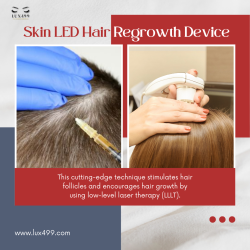 For many people, losing their hair can be a distressing experience that lowers their confidence and sense of self. While there are many treatment options, the Skin LED Hair Regrowth Device is a cutting-edge, non-invasive choice. This cutting-edge technique stimulates hair follicles and encourages hair growth by using low-level laser therapy (LLLT). Visit here: www.lux499.com/blog/Benefits-of-the-Skin-LED-Hair-Regrowth-Device