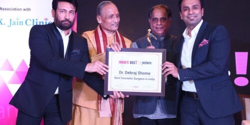 Dr. Debraj Shome was Awarded the Best Cosmetic Surgeon in India and has received numerous awards. He has Performed Surgeries on Domestic and International Clients also.