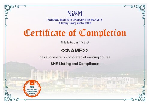 Join the National Institute of Securities Markets (NISM) to become a certified Securities Market expert in India. They are the leading institute for excelling in education, training, and research, preparing professionals for success in the industry.
